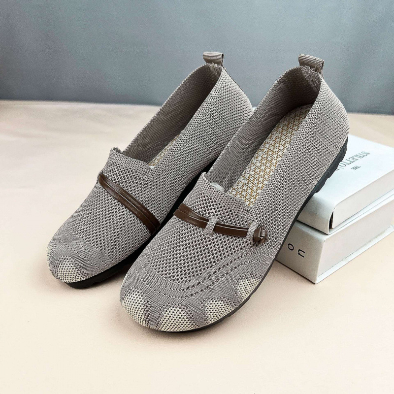 2025 Slip-On cipő puha talppal, kényelmes és légáteresztő – női casual cipő tavaszra és nyárra