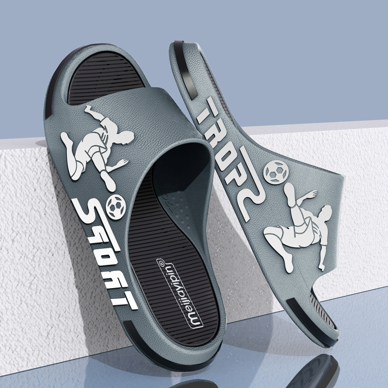 Muške sportske japanke za otvoreno, XL veličina, protuklizna debela potplata, sportski stil
