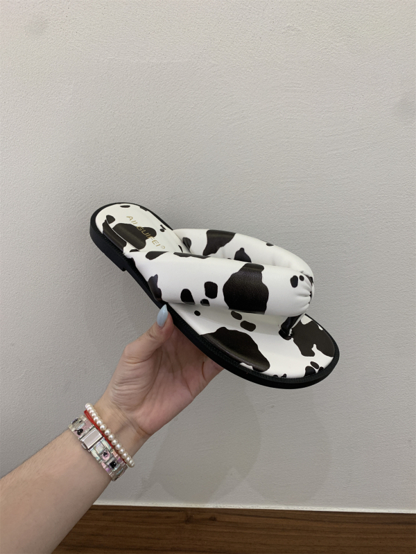 Ženske ploske sandale s leopard uzorkom, ljetne sandale za plažu, novi model 2025