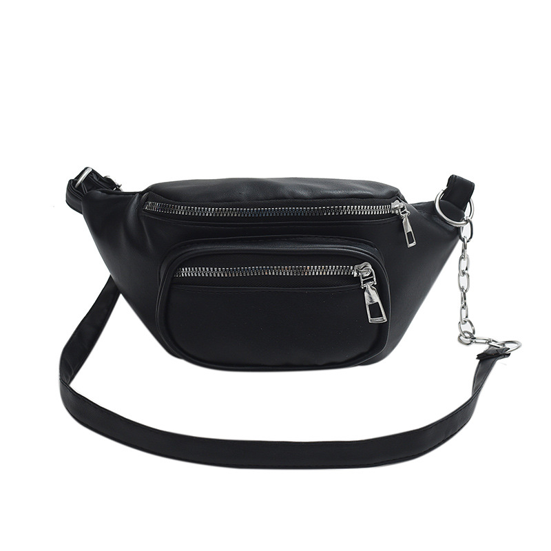 Ženska crossbody torba, jednobojna, moderan zapadni stil, kompaktna torba preko ramena