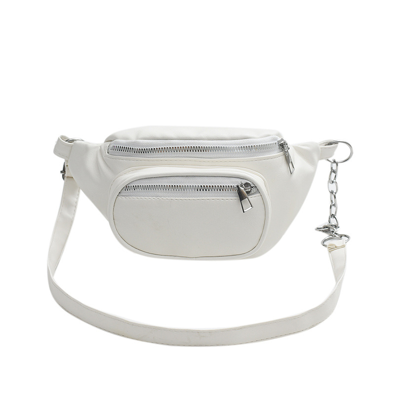 Ženska crossbody torba, jednobojna, moderan zapadni stil, kompaktna torba preko ramena