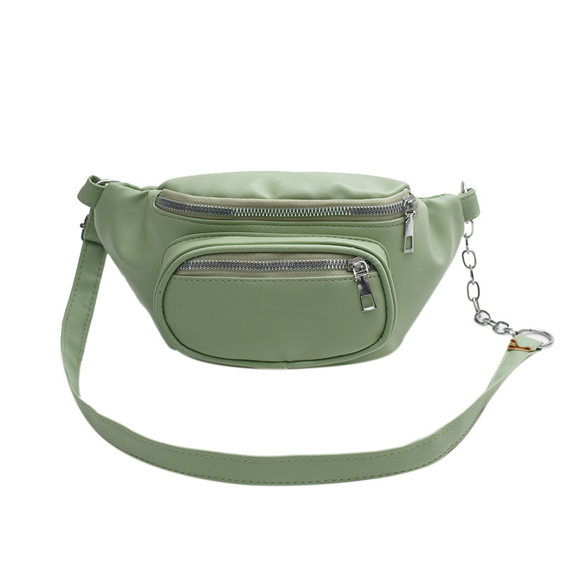 Ženska crossbody torba, jednobojna, moderan zapadni stil, kompaktna torba preko ramena