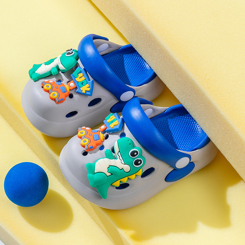 EVA dječje zatvorene papuče za unutarnju i vanjsku upotrebu – unisex, protuklizne plažne papuče