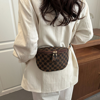 PU crossbody torba s lančanim remenom, dumpling oblik, ženska torba za proljeće-ljeto 2026
