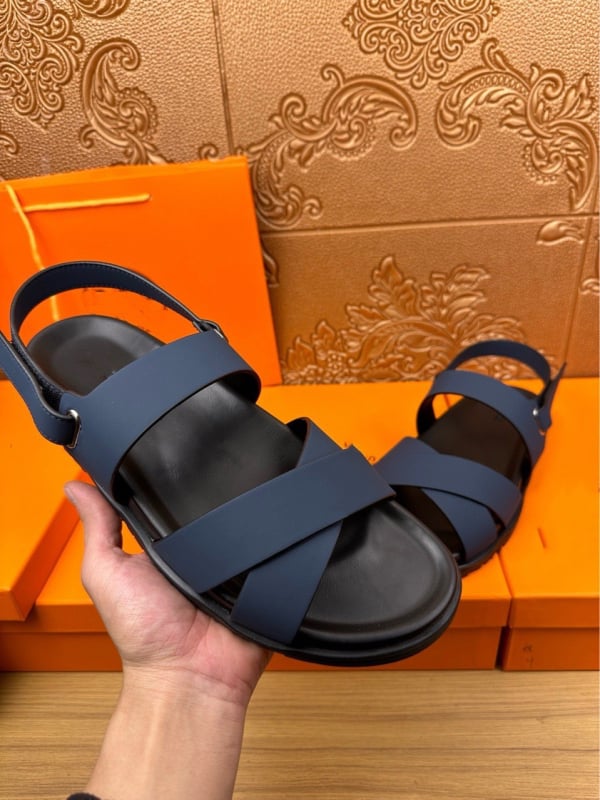 Muške ljetne sandale 2025 — Velcro s jednom remenom, europski i američki stil, plažne sandale