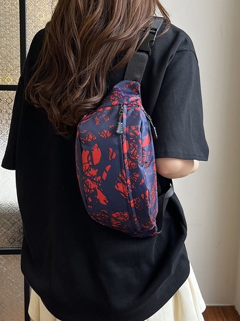 Ženska vodootporna torba od najlona za svakodnevnu upotrebu: pojas ili crossbody preko prsa ili ruksak uz tijelo