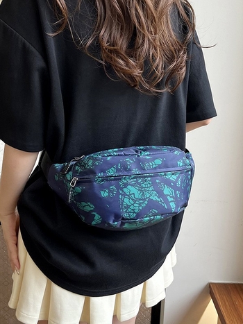 Ženska vodootporna torba od najlona za svakodnevnu upotrebu: pojas ili crossbody preko prsa ili ruksak uz tijelo
