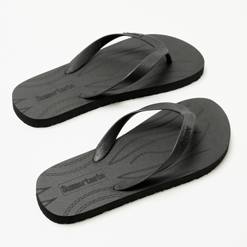 Férfi strandpapucs flip-flop, kopásálló, nyitott orr, puha gumitalp, nyár 2025