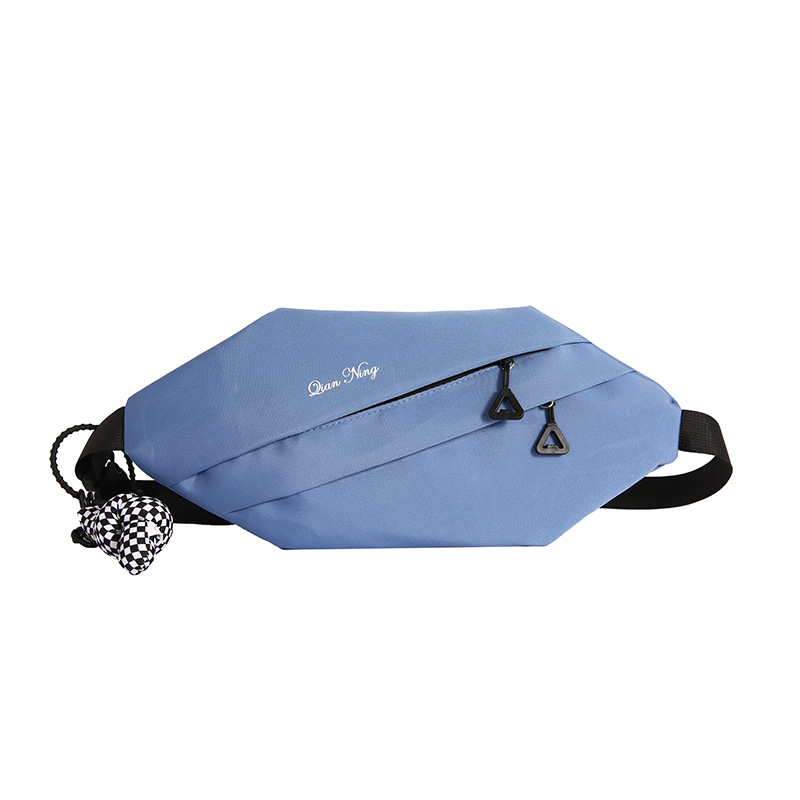 Moderna ženska torba u pojasu u korejskom stilu, lagana i kompaktna, jednobojna, svakodnevna crossbody torba