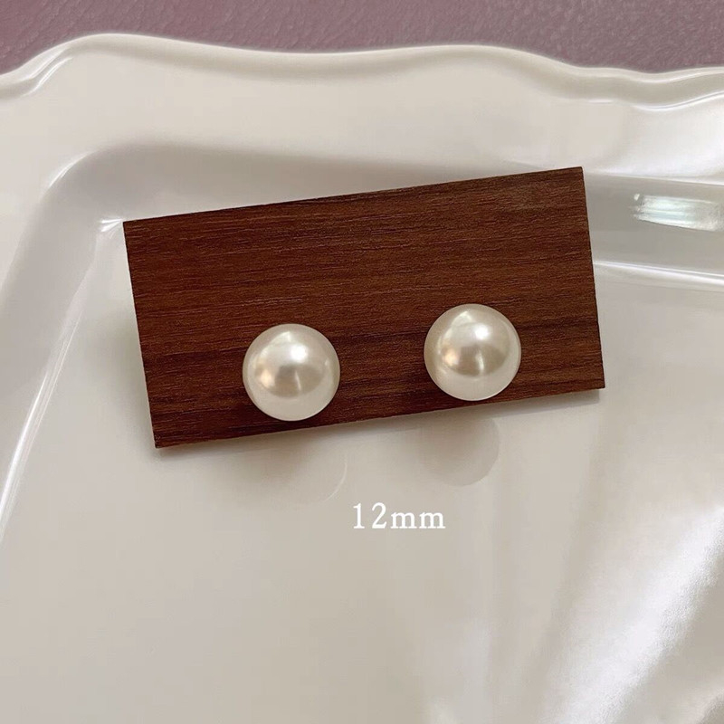 Naušnice s perlom u francuskom stilu, sa 925 srebrnim postom, klasične, elegantne, minimalističke i svestrane.