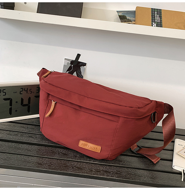 Torba u korejskom stilu, sportska torba preko ramena, velik kapacitet, minimalistička