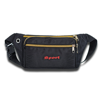 Unisex casual torba preko ramena s velikim kapacitetom, džep za telefon, pogodna za sport i trčanje