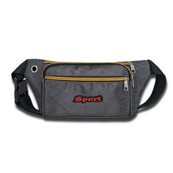 Unisex casual torba preko ramena s velikim kapacitetom, džep za telefon, pogodna za sport i trčanje
