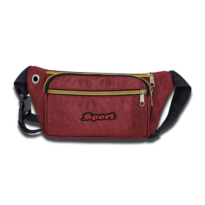 Unisex casual torba preko ramena s velikim kapacitetom, džep za telefon, pogodna za sport i trčanje