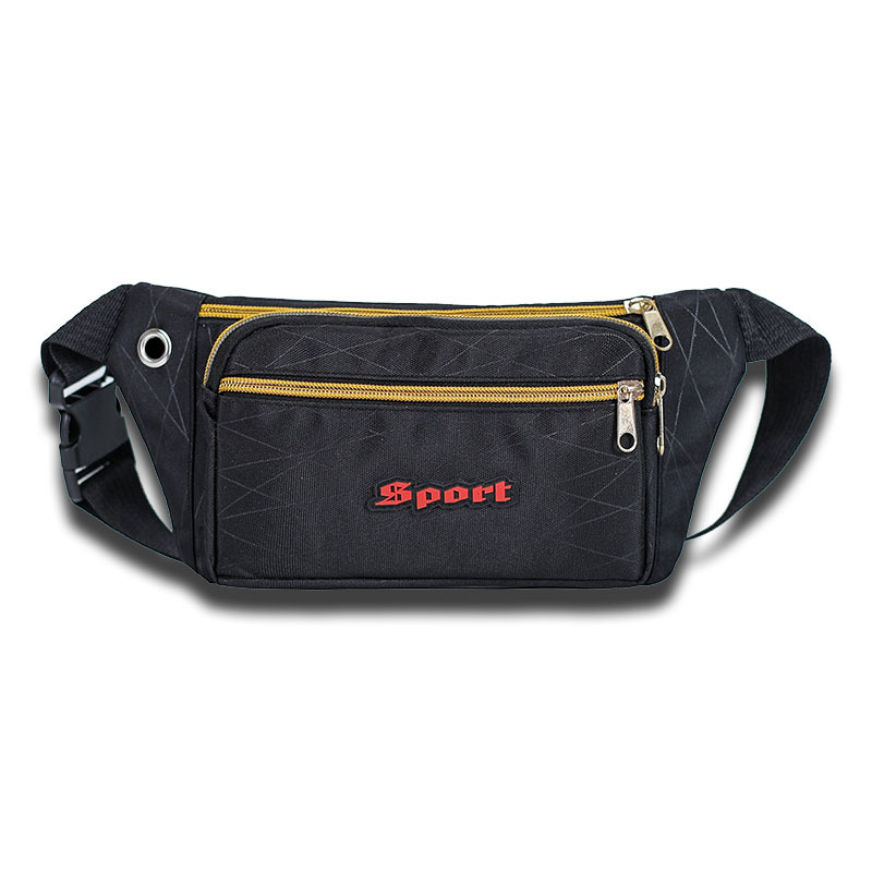 Unisex casual torba preko ramena s velikim kapacitetom, džep za telefon, pogodna za sport i trčanje