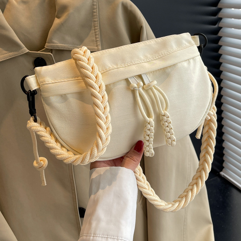XXM Ženska Platnena Crossbody Torba – Mala Torba Preko Ramena, Gradski Stil, Svakodnevna Upotreba