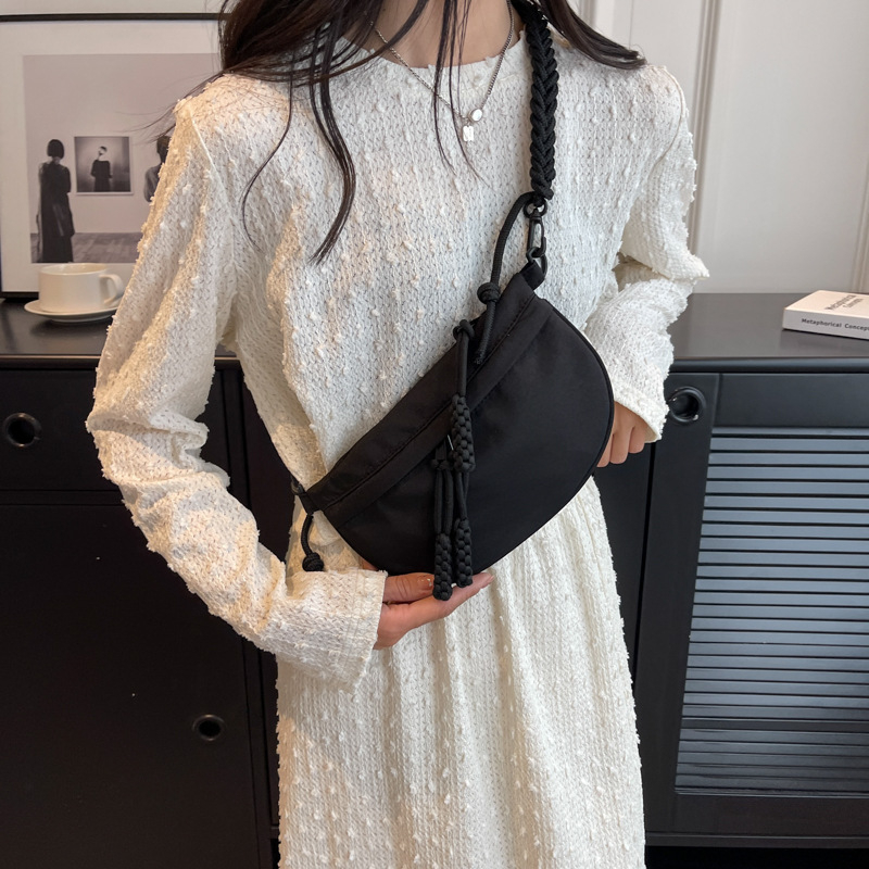 XXM Ženska Platnena Crossbody Torba – Mala Torba Preko Ramena, Gradski Stil, Svakodnevna Upotreba