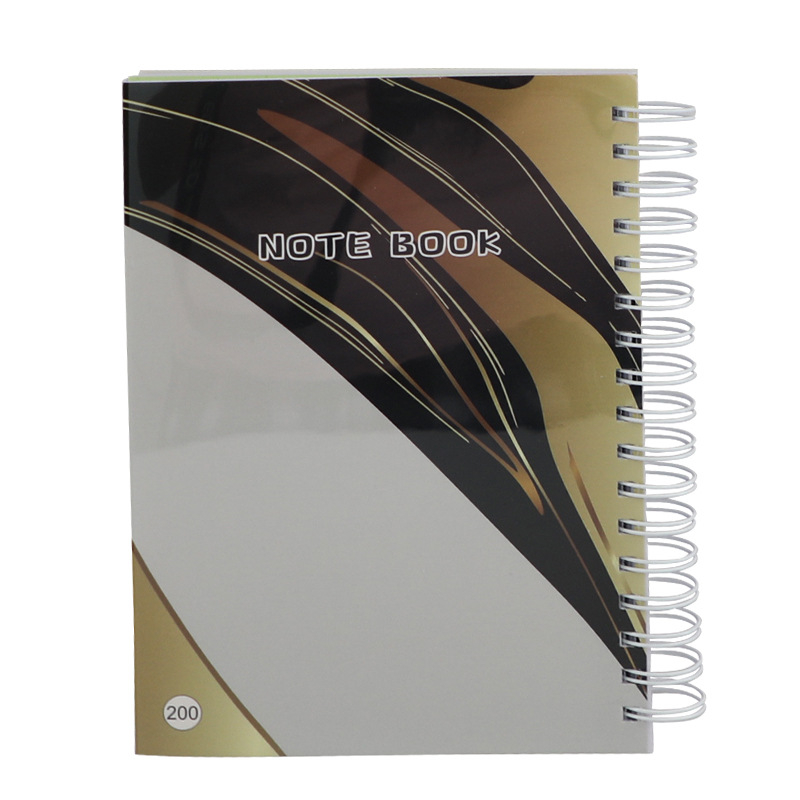 Caiet A5 ultra gros, 200 de pagini, în arabă, cu spirală