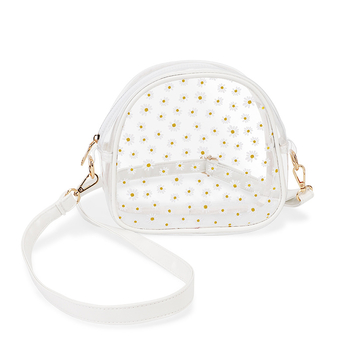 Prozirna ženska PVC crossbody torba za pohranu šminke, mala torba za struk, jednostavan višestruki dizajn