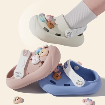 DIY dječje papuče s perforiranim dizajnom, unisex, 1–3 godine, ljeto