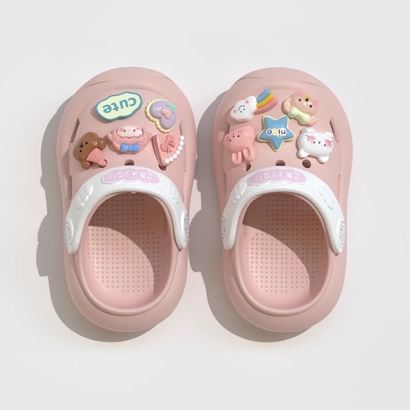 DIY dječje papuče s perforiranim dizajnom, unisex, 1–3 godine, ljeto