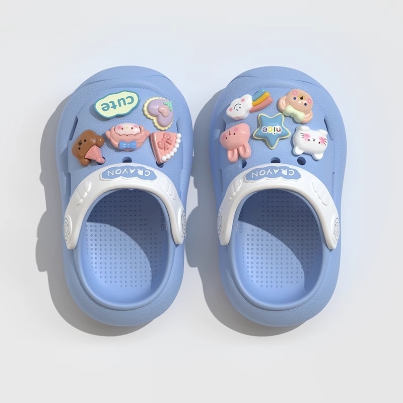 DIY dječje papuče s perforiranim dizajnom, unisex, 1–3 godine, ljeto