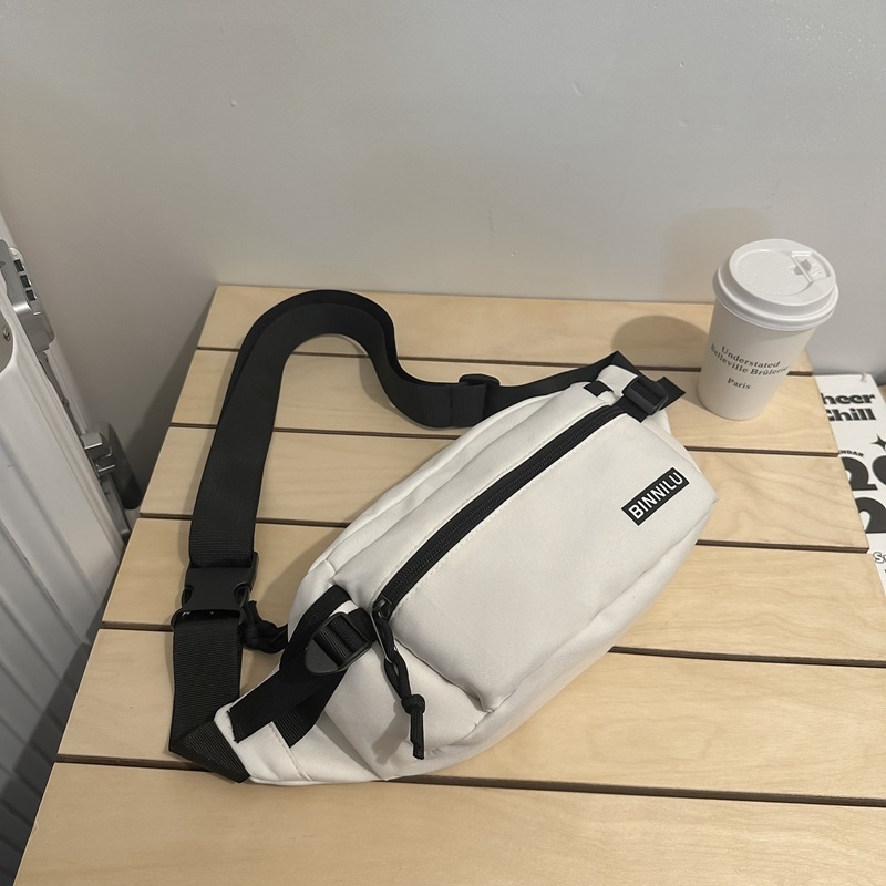 Muška crossbody torba u japanskom utilitarističkom stilu, kompaktna Harajuku inspirirana torba