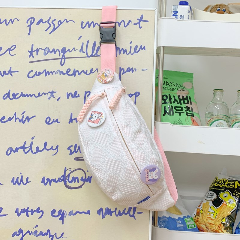 Ženska Mori stil torbica za prsa, lagana crossbody torba, korejski stil, japanski minimalistički dizajn
