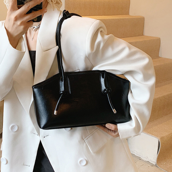 Ženska retro tote torba s velikim kapacitetom – minimalistička svakodnevna torba za rame