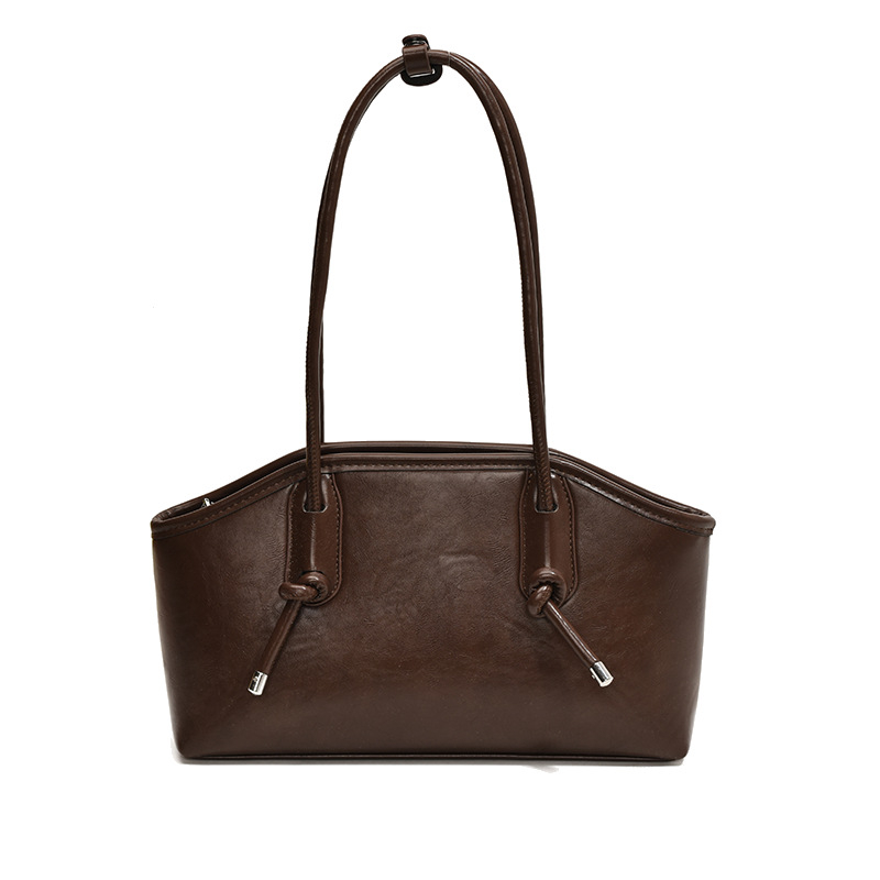 Ženska retro tote torba s velikim kapacitetom – minimalistička svakodnevna torba za rame