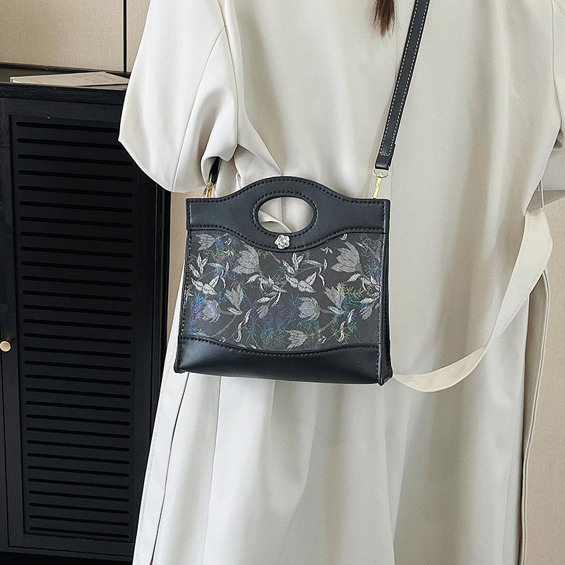 Retro DIY ženska torba – srednja veličina, PU koža, preko ramena i crossbody, ručno izrađeni komplet