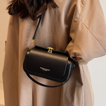 Ženska mala kvadratna torbica kutije, s jednom naramenicom, crossbody, retro stil, PU koža