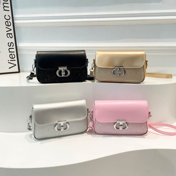 Ženska PU kožna mala kvadratna crossbody torba – gradski stil, retro dizajn