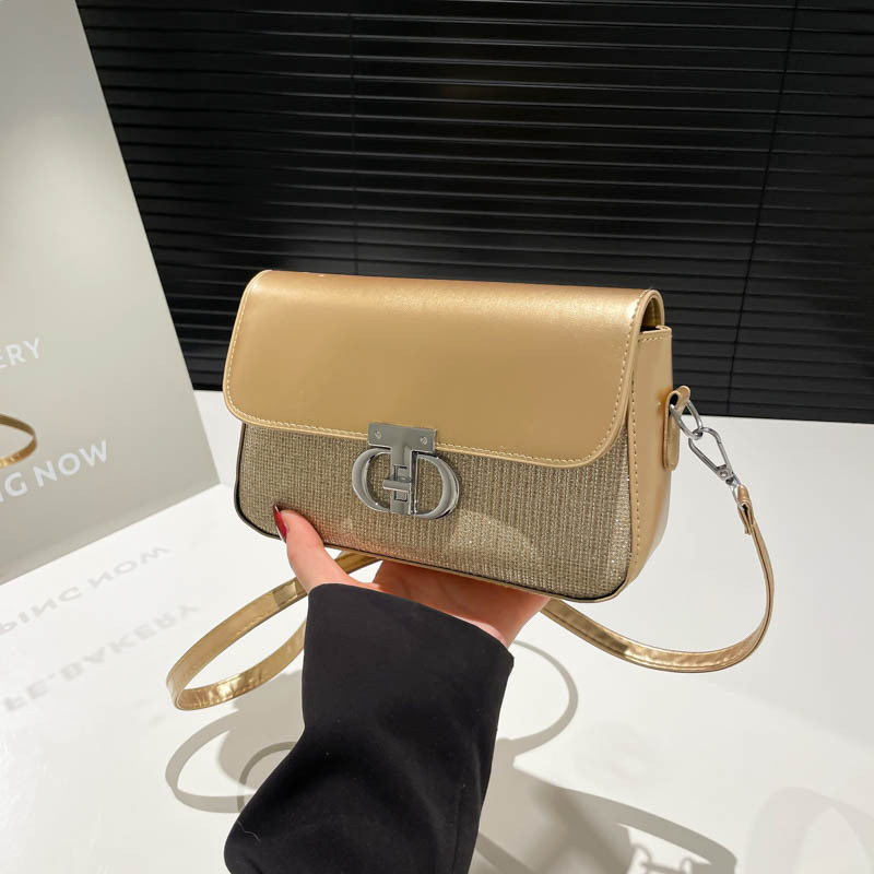 Ženska PU kožna mala kvadratna crossbody torba – gradski stil, retro dizajn