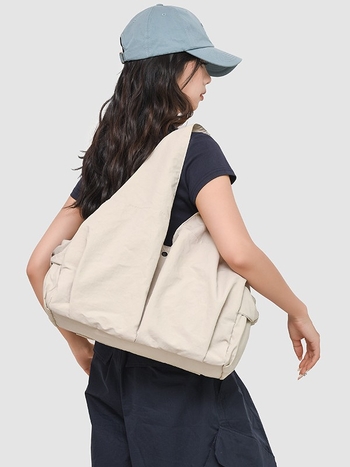 Unisex putna torba velikog kapaciteta, lagana najlon torba preko ramena u korejskom stilu