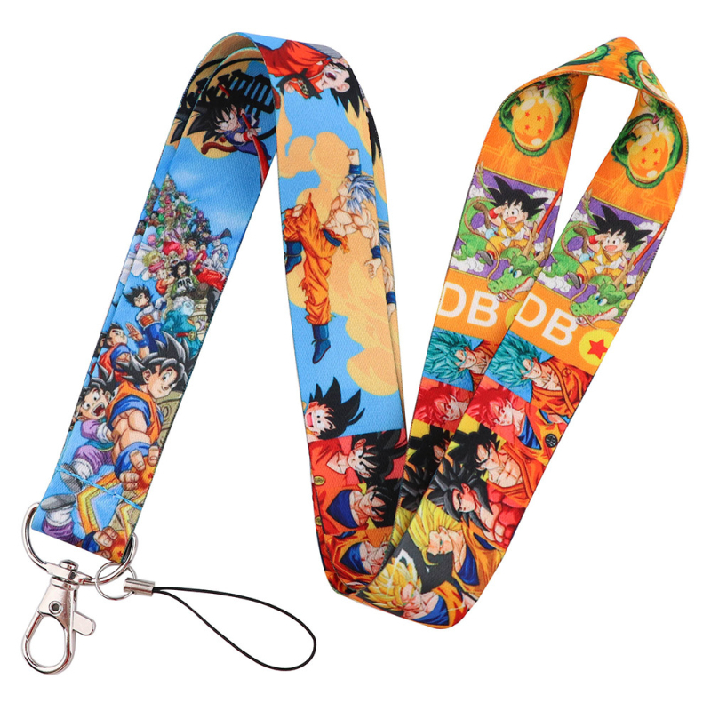 Kaiš za telefon s držačem kartice i privjeskom, anime lik Goku