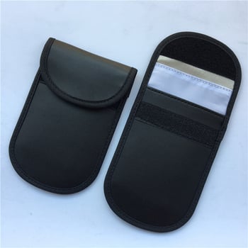 RFID защитна торбичка за ключове и мобилен телефон, защита от сканиране и магнитни карти