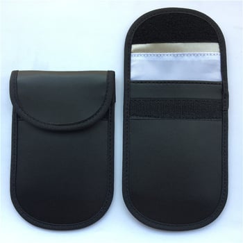 RFID защитна торбичка за ключове и мобилен телефон, защита от сканиране и магнитни карти
