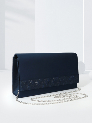 Večernja clutch s lancem, mala, moderna minimalistička torba, lagani luksuz, s poklopcem, novi model
