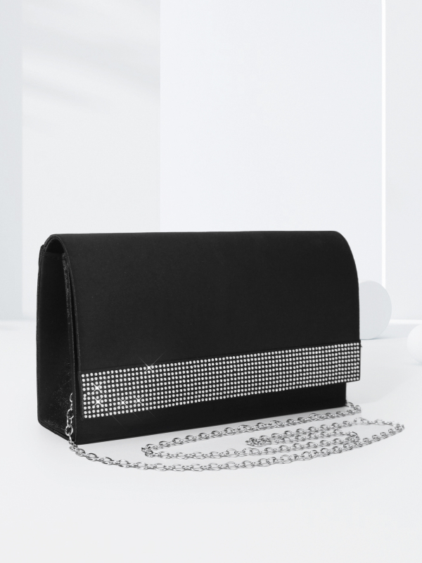 Večernja clutch s lancem, mala, moderna minimalistička torba, lagani luksuz, s poklopcem, novi model