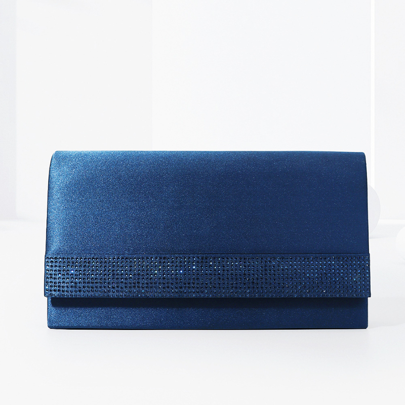 Večernja clutch s lancem, mala, moderna minimalistička torba, lagani luksuz, s poklopcem, novi model