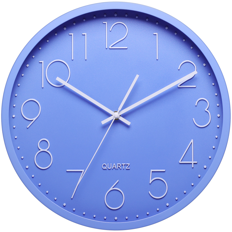 YZ ceas de perete de 14 inchi pentru uz casnic, ceas cu quartz silențios, montat pe perete, față unică