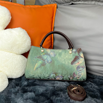 Ženska torbica preko ramena u kineskom stilu, Xiangyun yarn tekstil, vintage večernja crossbody torbica