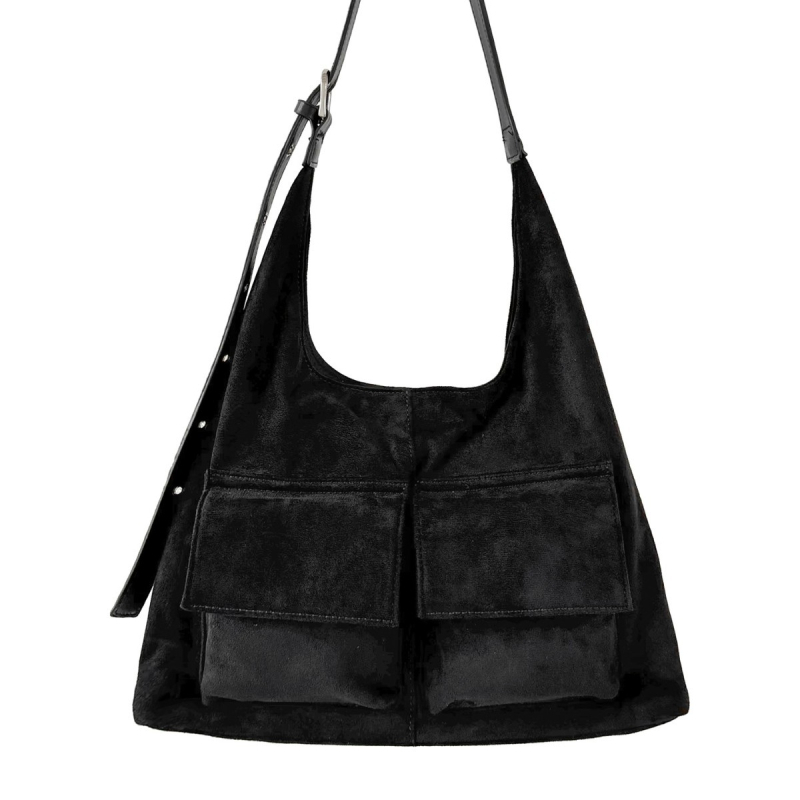 Nova nubuk torba preko ramena, retro stil, žena, velika zapremina, jesen–zimski korejski stil tote torba za svakodnevnu upotrebu