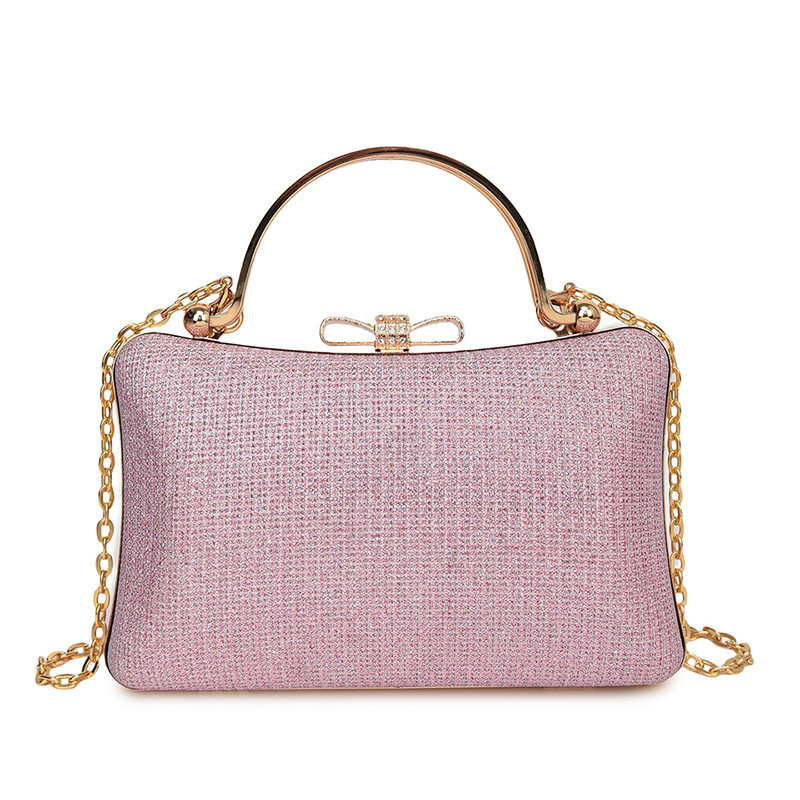 2024 nova ženska večernja torbica, minimalistički dizajn, torba preko ramena i crossbody s lancem, baguette stil
