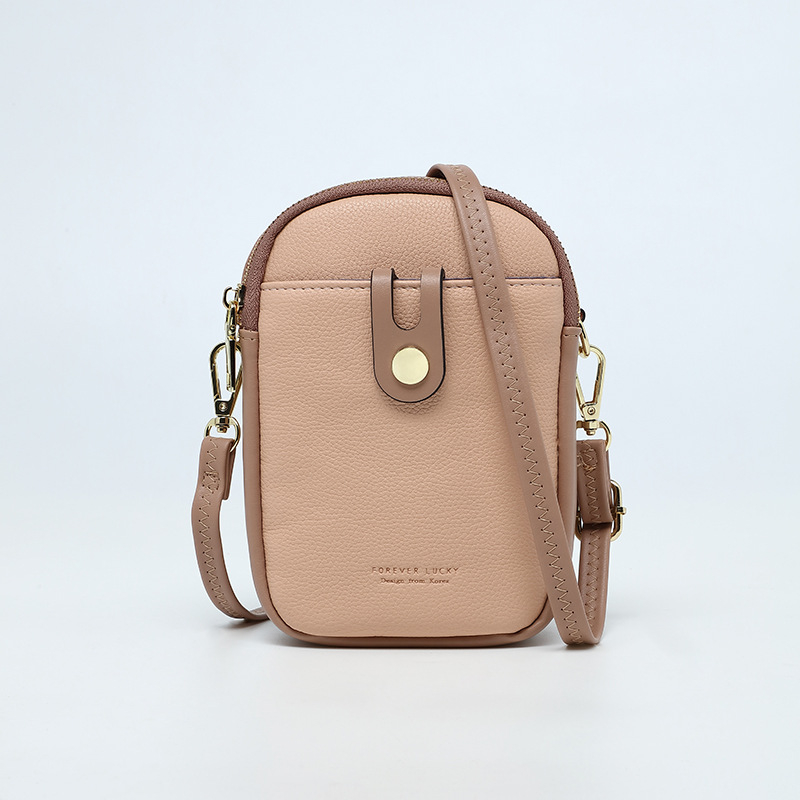 PU koža crossbody torba za telefon, minimalistički dizajn, kompaktna ženska torba