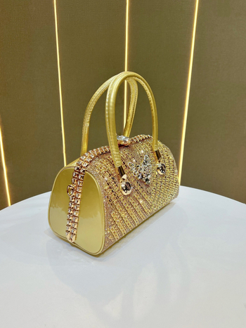 Ženska večernja torbica s dijamantima, sjajan dizajn, crossbody torba, velika kapaciteta, lagani luksuz