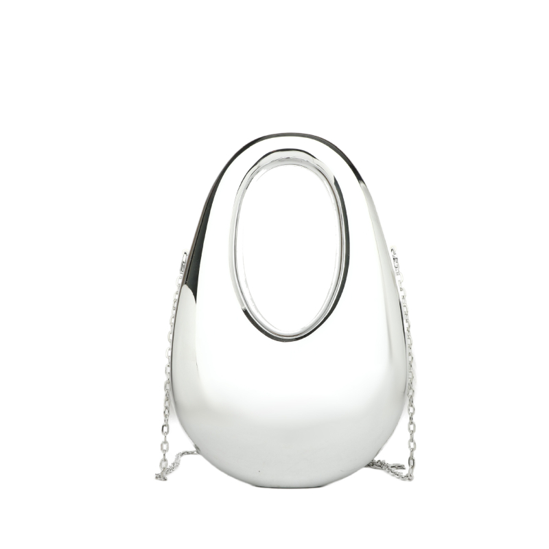 Akrilna baguette torba, ovalnog oblika kutije, večernja torba, za nošenje preko ramena ili crossbody, za žene