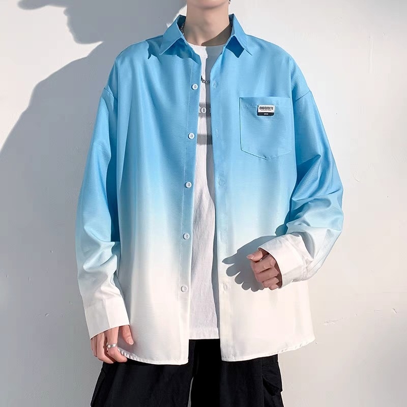 Muška košulja s kratkim rukavima u američkom stilu, lagana za ljeto, retro streetwear, slobodan kroj.