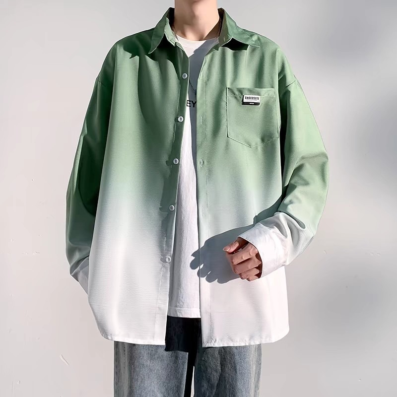 Muška košulja s kratkim rukavima u američkom stilu, lagana za ljeto, retro streetwear, slobodan kroj.